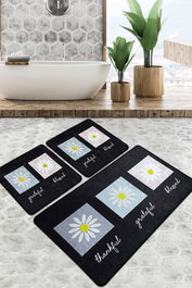 Mijölnir Juego de alfombrillas de baño Blessed Djt Multicolor